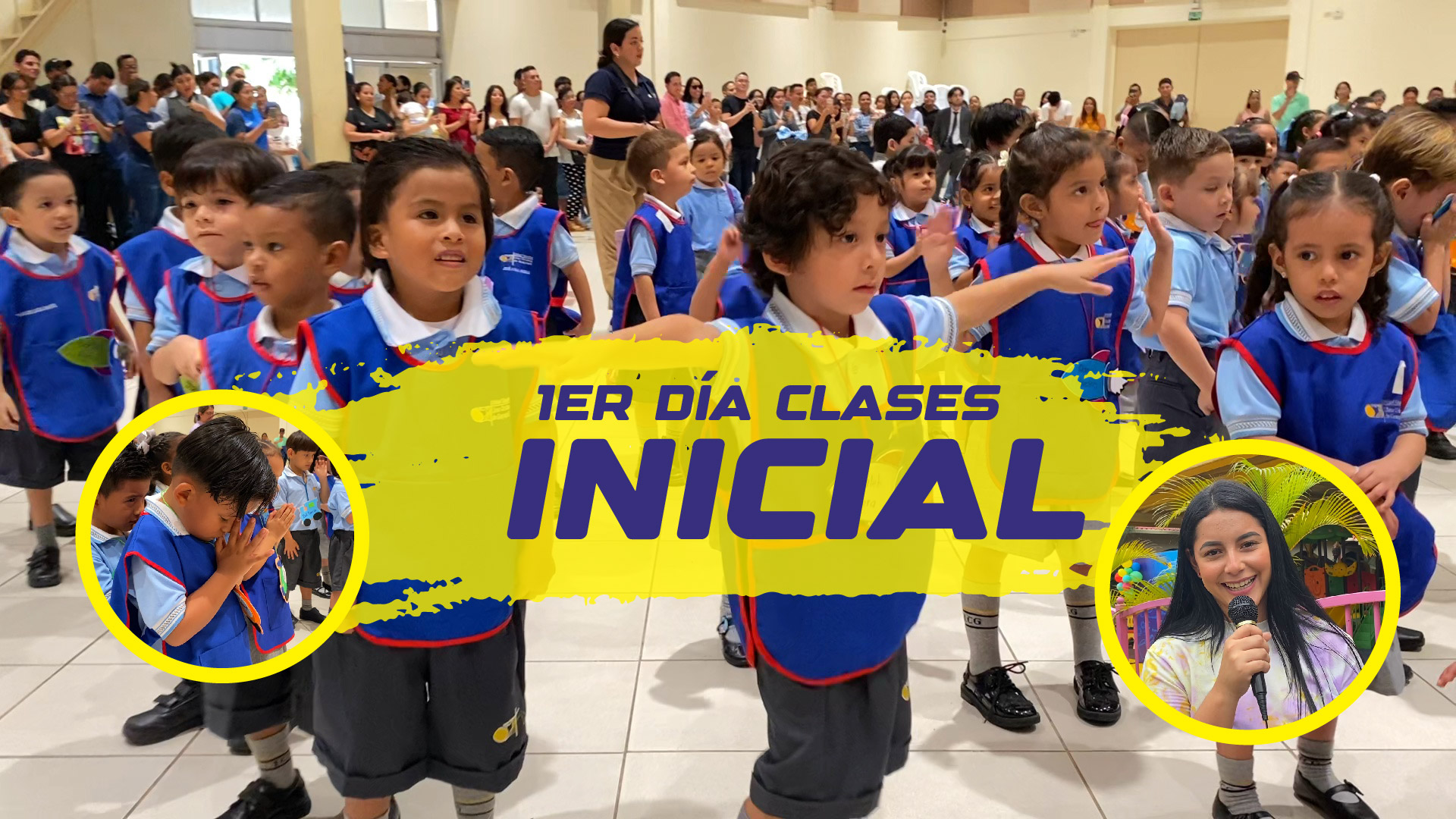 Primer día de clases Nivel Inicial Jornada Vespertina - Liceo Cristiano